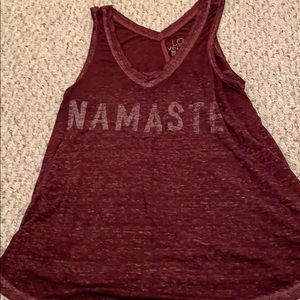 Namaste tank top